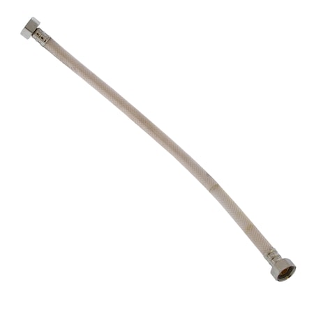 Jones Stephens 1/2in. FIP x 1/2in. FIP x 16in Vinyl Faucet Connector S04410